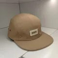 Χακί καπέλο camper 5 πάνελ με επίρραμμα My Favorite και επίπεδο γείσο για street style - M (56-58cm) / Χακί