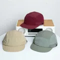 Outdoor 5-panel baseball cap in burgundy and beige colors made of quick-dry nylon - M (56-58cm) / Army Green