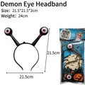 Spooky Halloween headband with realistic bloodshot devil eyeballs for costume parties - Evil Eye / One Size
