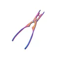 Rainbow plated 304 stainless steel crab cracker and seafood tool for home use - Crab Claw / AB Color