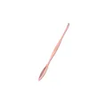 Rose gold 304 stainless steel crab needle with embossed pattern and fork-spoon tip - Crab Needle / Rose Gold
