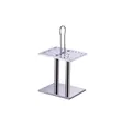 Portaposate in acciaio inossidabile lucido per 36 pezzi con design a fori - Portaposate - Stile B (Argento)