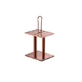 Portaposate in acciaio inossidabile oro rosa per organizzare 36 pezzi di posateria - Portaposate - Stile B (Oro Rosa)