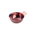 Rose gold 304 stainless steel bear-shaped sauce dish with a polished mirror finish - Rose Gold