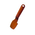 Translucent amber 304 stainless steel pomelo peeler with ergonomic handle and hanging hole - Magic Red