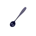 Modern black matte 304 stainless steel measuring spoon with round deep bowl and sleek handle - 5ml-Black