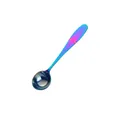 Rainbow iridescent 304 stainless steel measuring spoon with a polished mirror finish - 5ml-Iridescent