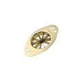 Golden 304 stainless steel apple slicer and corer with an 8-blade design for easy fruit cutting - Champagne