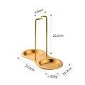 Support multifonction en acier inoxydable 304 doré avec finition brossée mate - Or (Porte-Louche A361)