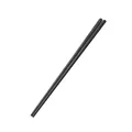 Baguettes minimalistes en acier inoxydable 304 noir mat au design moderne - Baguettes plates coréennes / Noir
