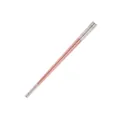 Bacchette in acciaio inossidabile 304 con finitura lucida bicolore argento e oro rosa - 23.5cm / Oro rosa