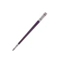 Bacchette in acciaio inossidabile 304, design moderno bicolore viola scuro e argento - 23.5cm / Viola