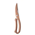 Ciseaux de cuisine en acier or rose avec manche ergonomique et verrouillage - Ciseaux à os / Or rose