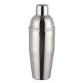 Classic 3-piece brushed stainless steel cocktail shaker in original silver finish - Original Stainless Steel