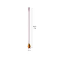 40cm twisted 304 stainless steel bar spoon with unique iridescent gradient finish - Magic Red