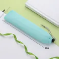 Custodia in rete azzurra con coulisse, dimensioni 27x7cm per posate e penne - Borsa a Rete - Verde
