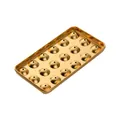 Coperchio dorato per stampo ghiaccio a 18 scomparti in acciaio inox SUS304 - Oro
