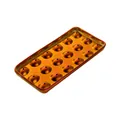 21-hole 304 stainless steel ice cube tray with purple-gold gradient vacuum plating finish - Magic Red