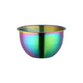 Rainbow 304 stainless steel 2500ml mixing bowl with internal scale measurements - AB Color
