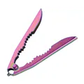 Schiaccianoci e pinza per crostacei in acciaio inox con finitura arcobaleno lucido - Bianco AB