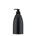 Flacone dispenser 500ml in acciaio inox nero opaco per lozioni e saponi liquidi - Flacone per Lozione 304 / Nero