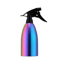 Flacone spray manuale da 500ml con finitura sfumata arcobaleno e ugello regolabile - Flacone Spray 304 / Bianco AB