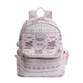 Süßer rosa Mini-Rucksack mit Fohlen-Prints und Schleifen für den Alltag - Ohne Anhänger / Rosa