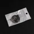 Passende Hunde-Puzzle-Anhänger für Paare aus silber- und schwarzfarbenem Titanstahl-Set - Schwarz Und Weiß Nur Anhänger (Ohne Kette)