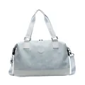 Bolso de viaje azul claro de gran capacidad con base reforzada y correa ajustable - Azul claro