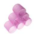 Set di 6 bigodini rosa autoaderenti per lo styling fai-da-te e volume della frangia - Stile di base / Viola