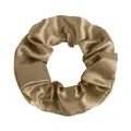 Champagnerfarbenes Satin-Haargummi mit glänzendem Seideneffekt und hoher Elastizität - Light Gold (18)