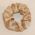 Haargummi aus champagnerfarbenem Satin mit seidigem Glanz und hoher Elastizität - Champagne Gold (20)