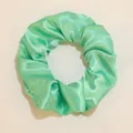 Minzgrünes Satin-Haargummi mit hoher Elastizität und weicher, seidiger Textur - Mint Green (36)
