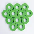 Lot de 12 bigoudis en mousse verts pour boucles sans chaleur et volume naturel - Vert