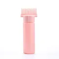 Roze wortelkam applicator fles voor haarkleuring en hoofdhuidbehandeling met schaal - Generatie 3 / Roze