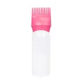 Rosa Haarfärbeflasche mit Kammaufsatz und Skalierung bis 6oz für das Haarfärben - Generation 1 Dunkelrosa