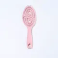 Professionelle rosa gebogene Skelettbürste mit S-förmigem Design für schnelles Föhnen - Rosa