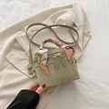 Sac seau plissé vert clair avec poignée en foulard de soie et bandoulière - Sans Pendentif / Vert
