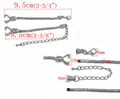 Poliertes silbernes Schlangenketten-Armband mit Karabinerverschluss und Verlängerung - Schlangenkette / Silber