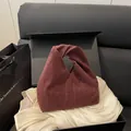 Sac fourre-tout bordeaux avec imprimé léopard, poignées nouées et coffret cadeau - Rouge