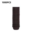 1000pcs pack of deep brown greaseproof paper cupcake liners for professional baking - Greaseproof Paper Liner / Coffee