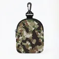 Camouflage hondentrainingstasje met riemclip voor traktaties tijdens wandelen en reizen - Groene Camo - Ovaal