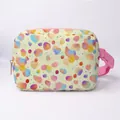 Sac banane jaune pâle à pois colorés avec sangle réglable rose pour femmes - Pois Aquarelle Jaune Pâle (07)