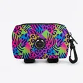 Dispenser di sacchetti per cani con motivi fluo leopardati e zebrati multicolore - Patchwork Con Stampa Animalier Colorata(16)