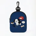 Bolsa azul oscuro para premios de perro con dibujos animados y gancho de colgar - Ovalado-Ilustración Azul Marino(04)