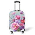 Coprivaligia elastica con motivo floreale albero della vita rosa e design stile pittura a olio - Stile Floreale Pittura a Olio (05)