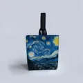 Van Gogh Starry Night print tote bag with reinforced handles and durable canvas texture - Starry Sky
