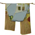 Écharpe artistique peinture à l'huile Van Gogh pour femmes en long châle élégant 150cm - Van Gogh La Chambre à Arles