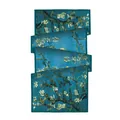 Long Van Gogh Almond Blossom silk scarf wrap for women 180x70cm elegant pashmina shawl - Van Gogh Almond Blossoms