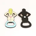 Abridor de botellas de cerveza mujer en bikini creativo e imán magnético para la nevera - Belleza en Bikini (C00009)